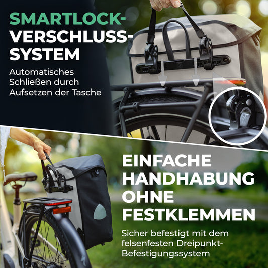 Evertrail Original Gepäckträgertasche Granit