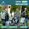 3in1 Fahrradtasche Salbei