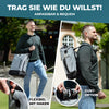 Vollreflektierende 3in1 Fahrradtasche