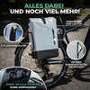 Vollreflektierende 3in1 Fahrradtasche